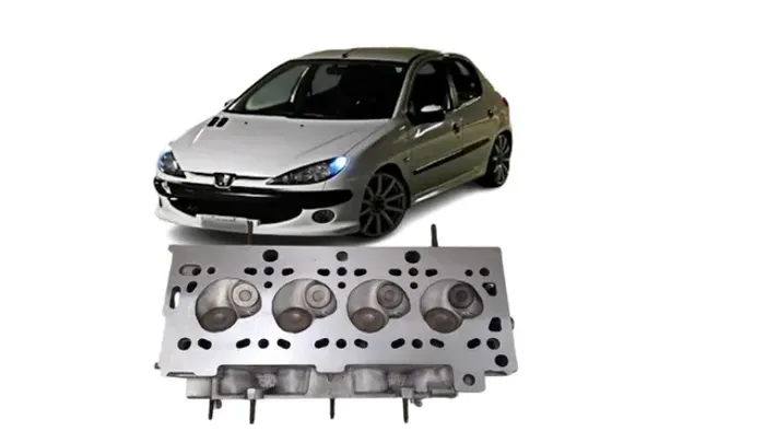 Cabeçote Peugeot 206 1.4 8v Flex 2008 Altura Std (Recondicionado) A Base de Troca 