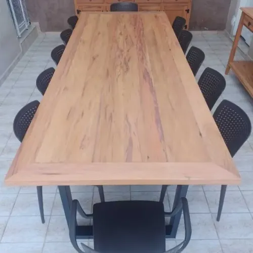 Mesa De Demolição Com Pé De Ferro Pintura Eletrostática 