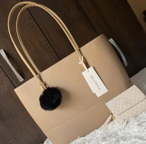 Kit bella Paula bolsa e carteira 