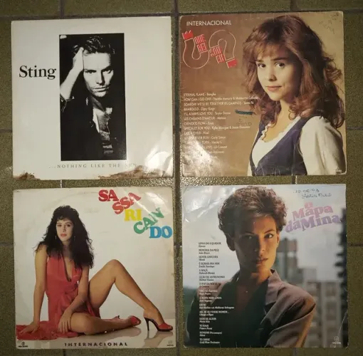 Lote de Discos de Novela