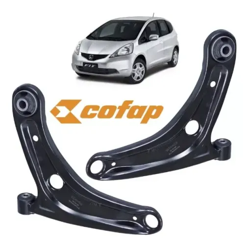 Bandeja Suspensão Dianteiro Honda Fit 2004 à 2008 - D/E - Bucha - Cofap
