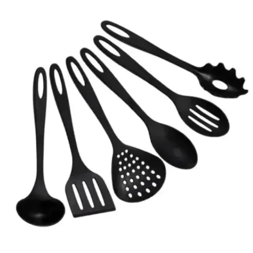 6 Peças - Kit de colheres e concha e utensílios para cozinha