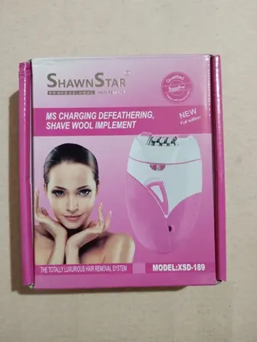 Depilador elétrico feminino novo na caixa