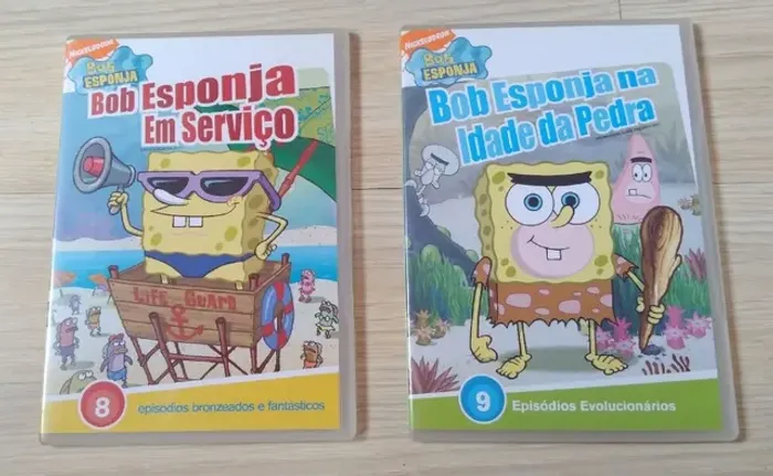 Dvd Bob Esponja kit