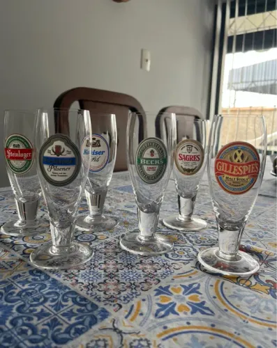 Jogo de Copos de Cerveja - Harboe Pilsener - Novo!