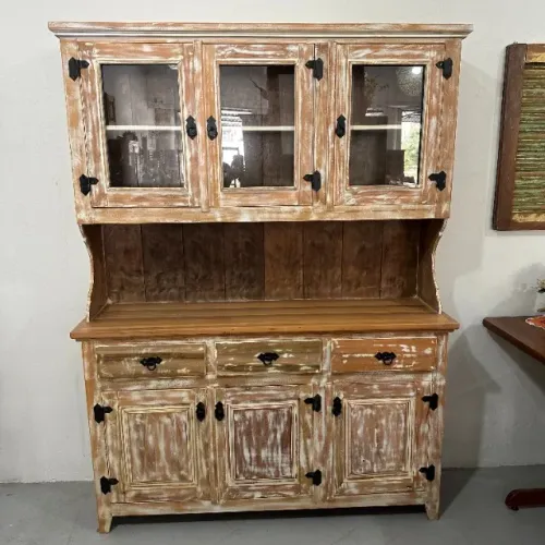 Arca E Oratório Maquinada De Demolição Com Patina
