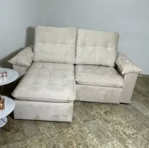 Mega promoção! Sofá Retrátil e Reclinável Modelo 0006 230cm