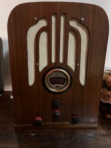 Radio Antigo Philco Modelo 37-620 Tombstone Funcionando!!