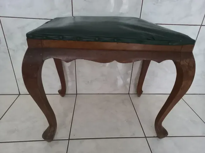 Antigo banquinho madeira anos 50
