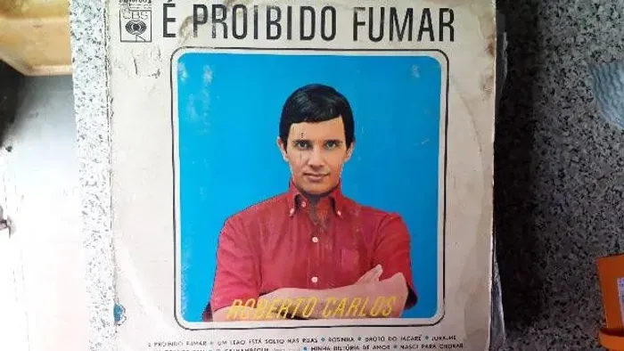 Disco de Vinil Roberto Carlos - É Proibido Fumar