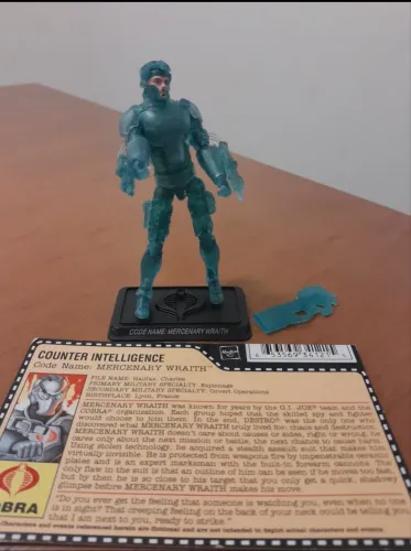 Gi Joe comandos em ação Mercenary Wraith