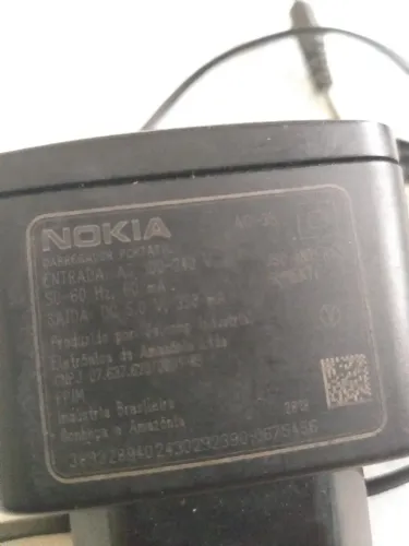 Carregador antigo Nokia original AC-3B