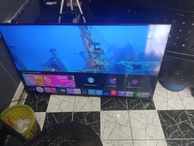 Vemdo Smartv Samsung 50 polegadas 4k com comando de voz Alexia R$ 1850,00 parcelo no carta
