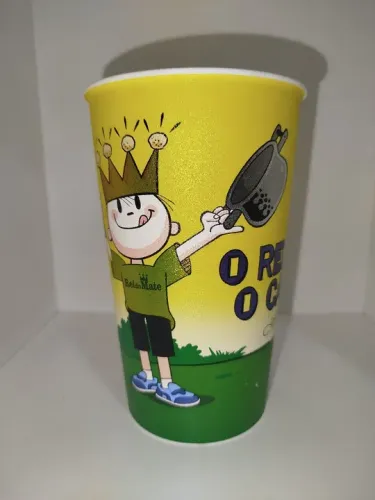 Copo de Plástico do Menino maluquinho do Rei do Mate