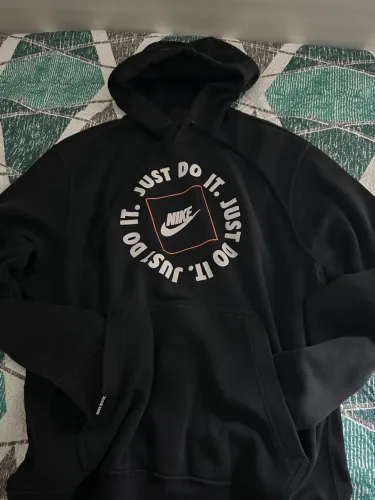 Casaco moletom Nike just do it (preto) - Tamanho M