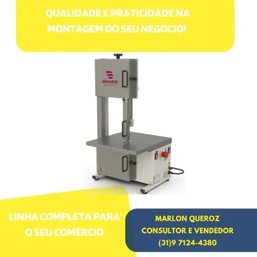 Serra Fita Braesi Inox 127-220v