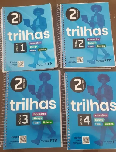 Livros 2° ano ensino médio (trilhas FTD)