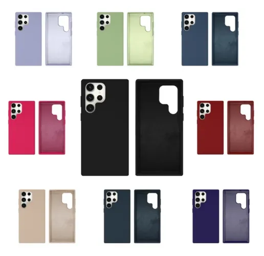 Capas para Celular Silicone linha S Samsung. S21, s22, S23,24, 25