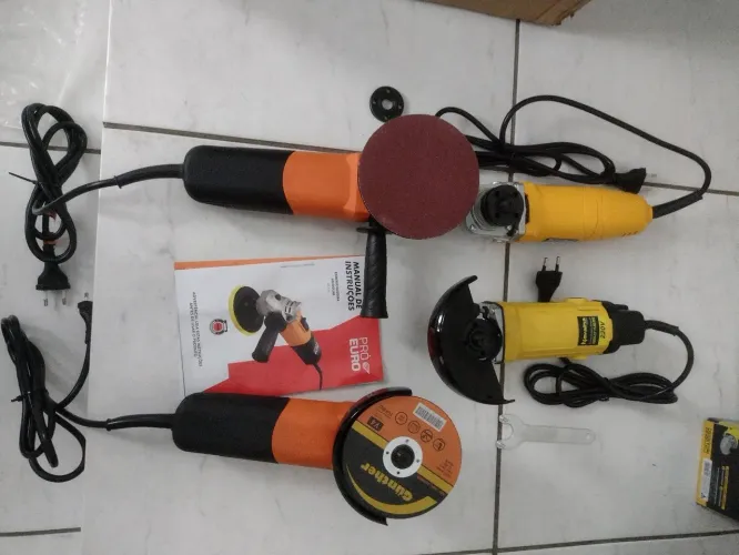 PROMOÇÃO ESMERILHADEIRAS DE VARIAS POTÊNCIA 600, 650, 750 E 820W  NOVAS COMPLETAS NOVAS  