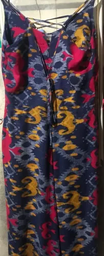 Vestido Longo Estampado dress to