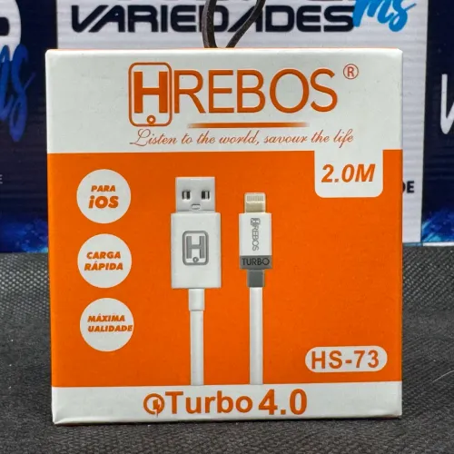 Cabo turbo 4.0 para iPhone 2 metros 