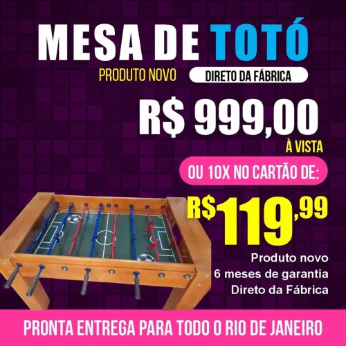Mesa de totó