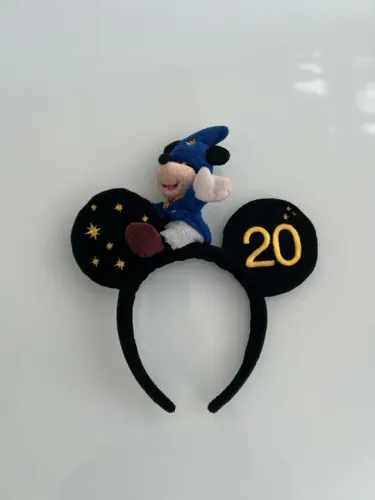 Tiara Orelinhas Arco Disney - Mini Mickey - 20 anos EuroDisney