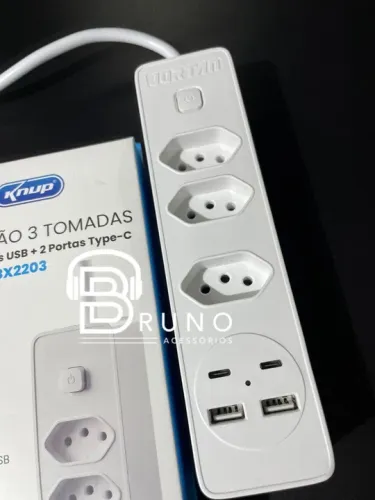 Tomadas inteligentes com USB e Type-C