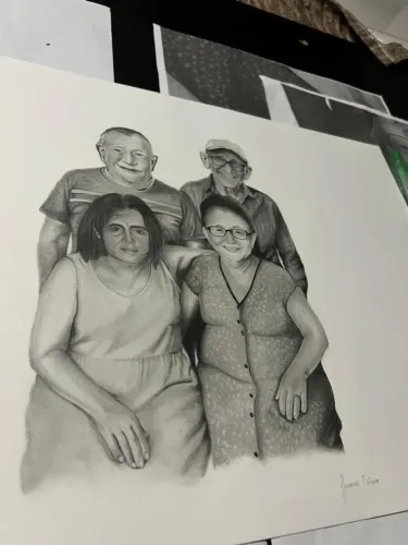 Desenhos realistas por encomenda