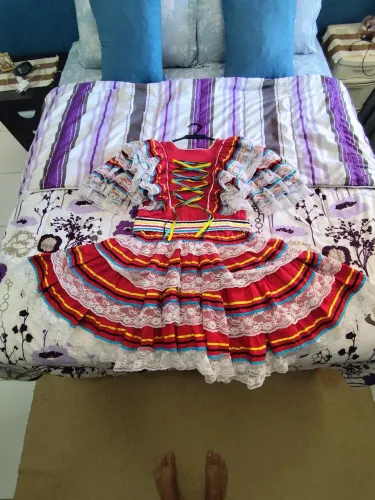 Vestido para festa junina 