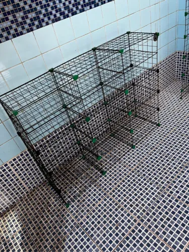Balcões e Prateleiras Aramados Modulares