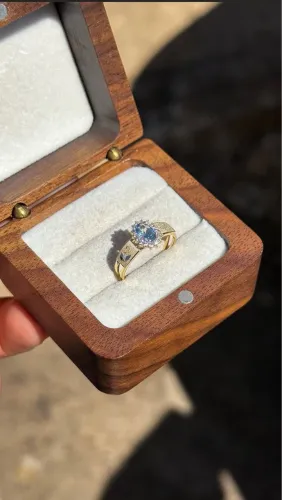 Anel de formatura em ouro18k- Biologia