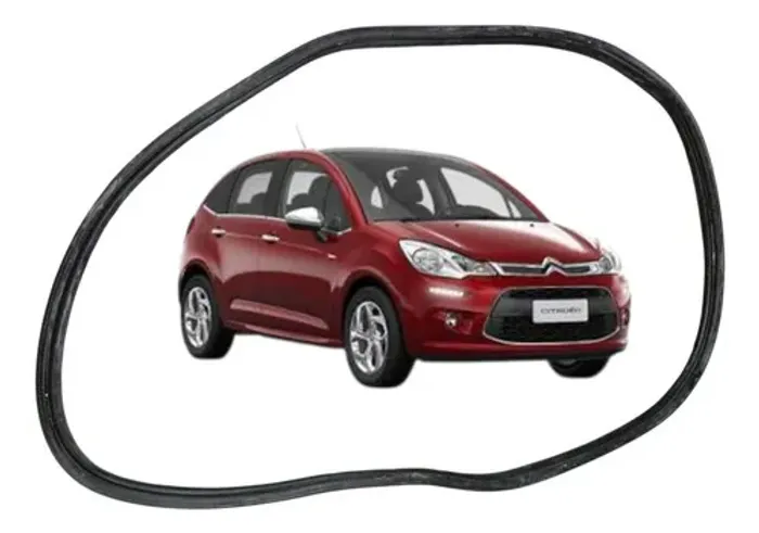Borracha Tampa Porta Malas Citroen C3 1.5 2016 2017 2018