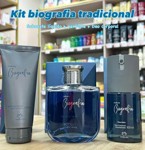 Kit Biografia Tradicional Natura