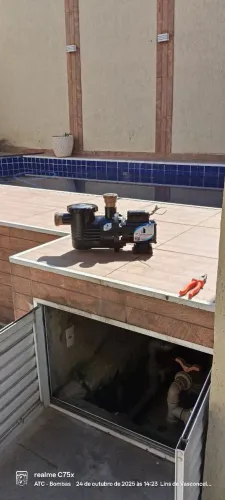 Suporte 24h conserto de bomba de piscina 