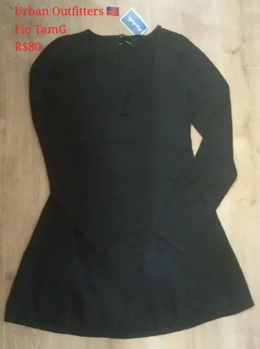 Vestido Preto Urban Outfitters