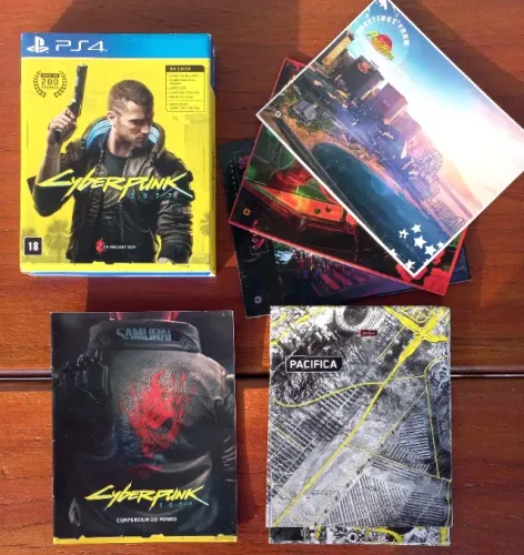 Jogo Cyberpunk 2077 PS4 PS5 Edição Especial