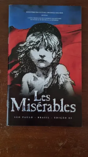 Programa Oficial do Musical Les Miserables Edição 3 (2017)