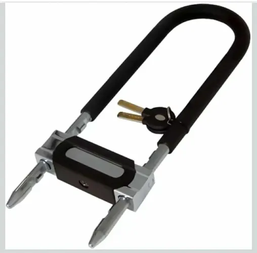 Tranca U-LOCK RIGIDA tranca anti furto Bike, Moto, portão, 6 ESTAGIO proteção