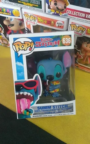 Stitch Boneco pop Coleção