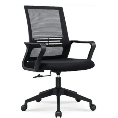 Cadeira Diretor MAYA Tela Preta com Braço Ergonômica Confortável p/ Escritório 34029
