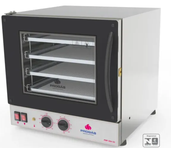 Forno Turbo Elétrico Fast Oven PROGÁS PRP-004
