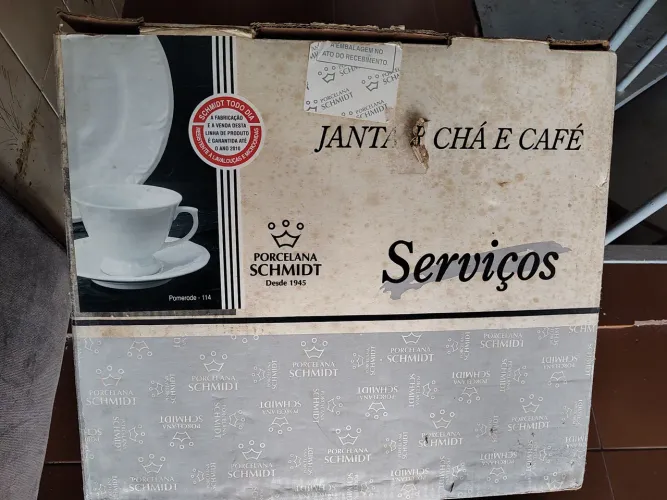 Jogo de jantar, chá e café Schmidt 