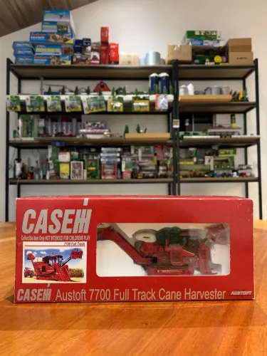 Miniatura colheitadeira de cana Case Austoft 7700 1/64