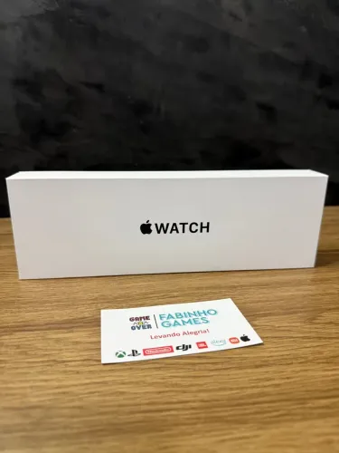 Apple Watch SE GPS Caixa prateada de alumínio 40 mm Pulseira NOVA/LACRADO