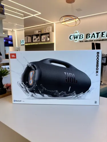 JBL Boombox 4 Preta Lacrado - com NF Nacional 