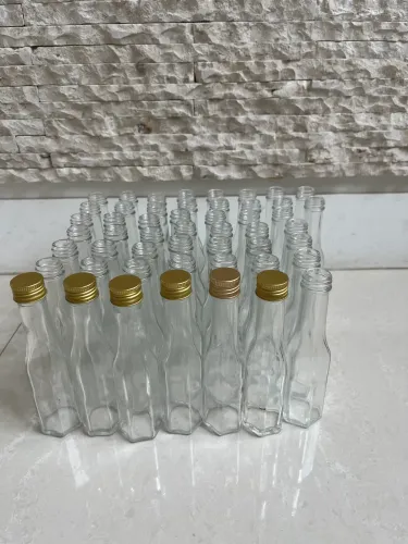 Lote frascos vidro lembrancinha tempero azeite etc