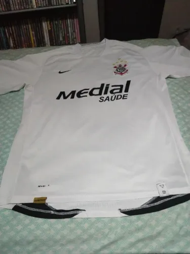 Camisa Corinthians Nike Medial Saúde 30 anos