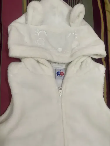 Colete de Pelúcia Tip Top Kids