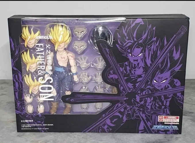 Dragon ball Z Goku e Gohan ssj2 Demoniacal Fit Father & Son Lacrado 